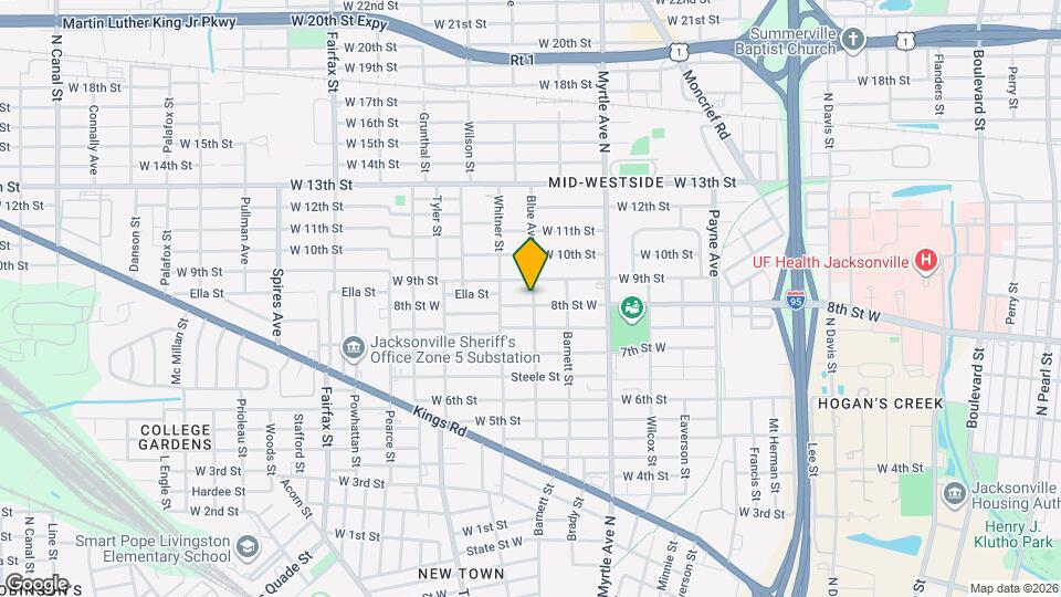 1457 8th St W Map and Location Details