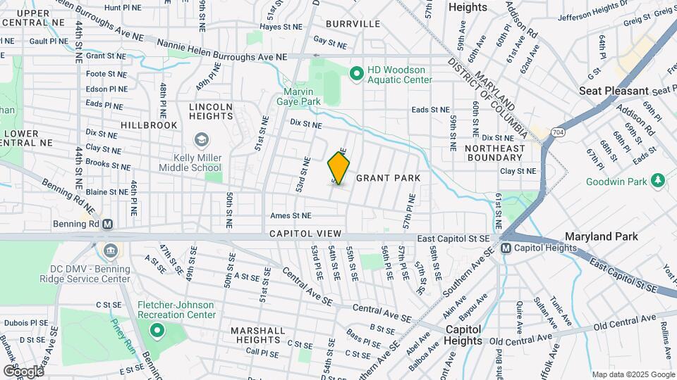 207 54th St NE Map and Location Details