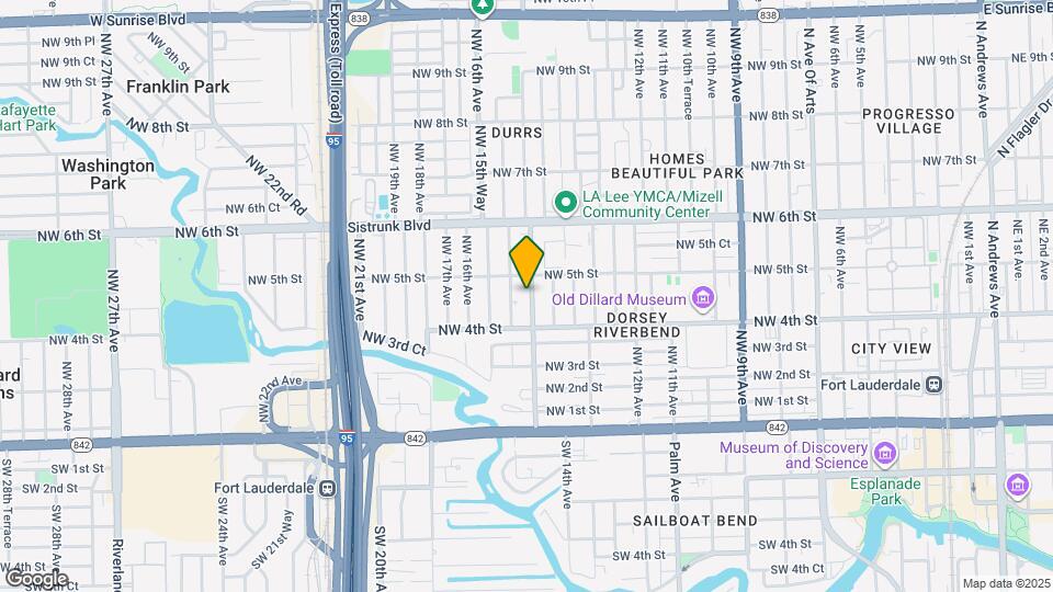 429 NW 15th Ave Map and Location Details