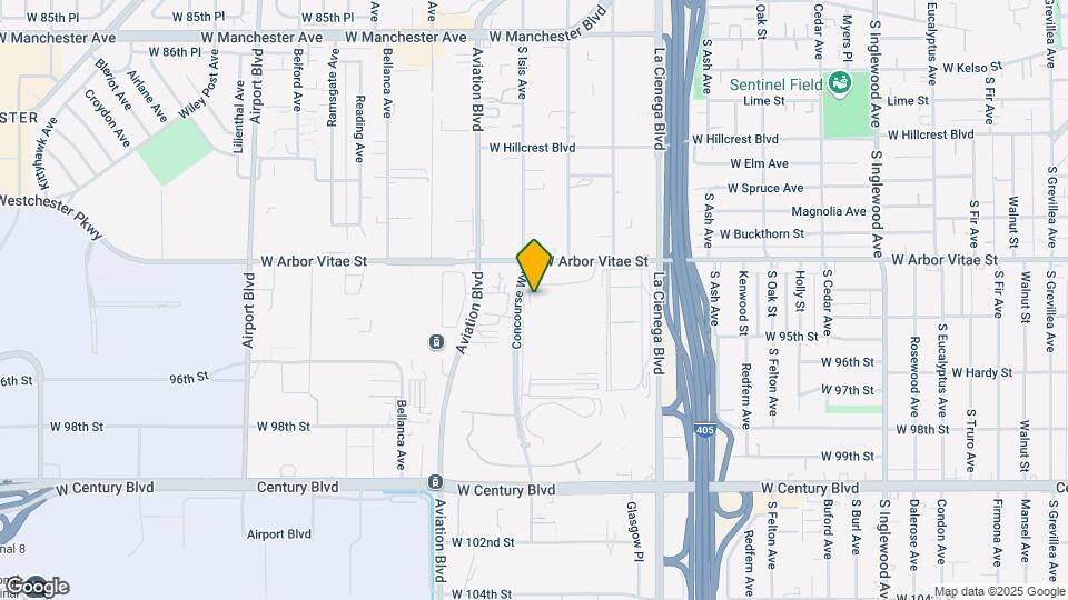 5424 W 93rd St Map and Location Details