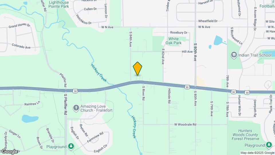 8344 W Lincoln Hwy Map and Location Details