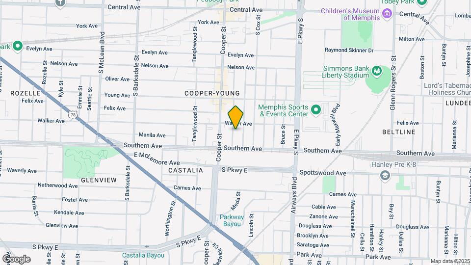 1042 Blythe St Map and Location Details