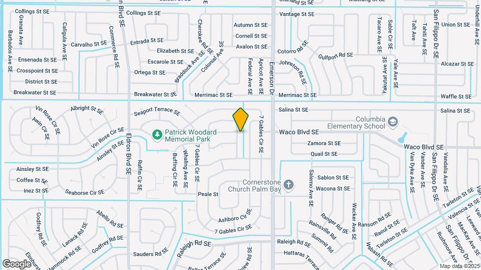 843 Parsons Cir SE Map and Location Details