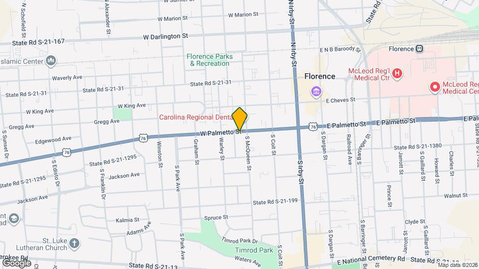 436 W Palmetto St Map and Location Details