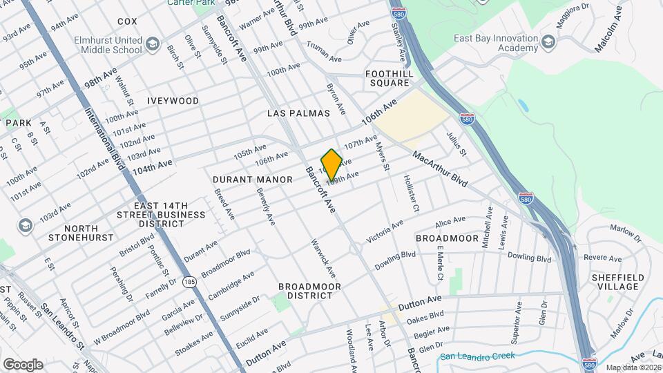 2226 109th Ave Map and Location Details