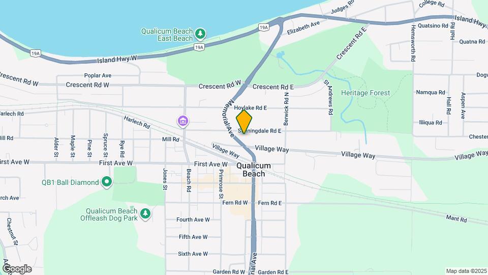 Residences at Qualicum Station Map and Location Details