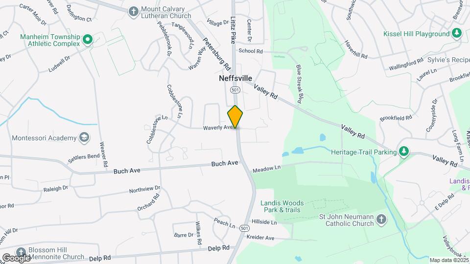 2558 Lititz Pike Map and Location Details