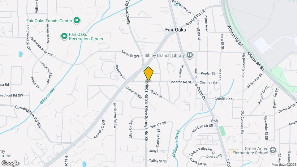 10 Cochran Rd SE Map and Location Details