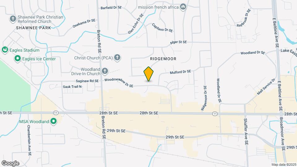 2673 Woodmeadow Dr SE Map and Location Details