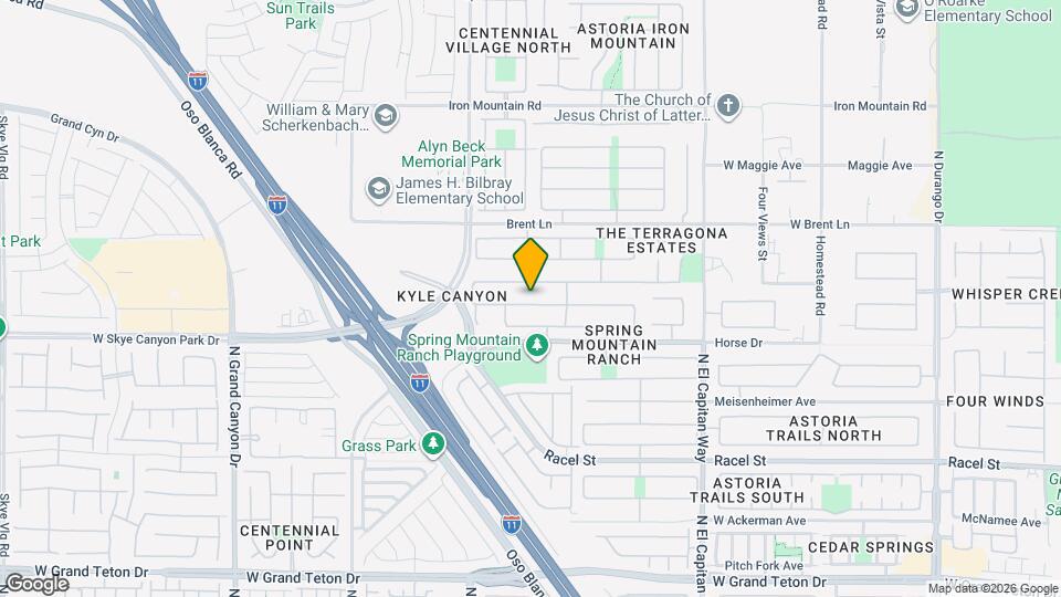 9100 Little Horse Ave Map and Location Details