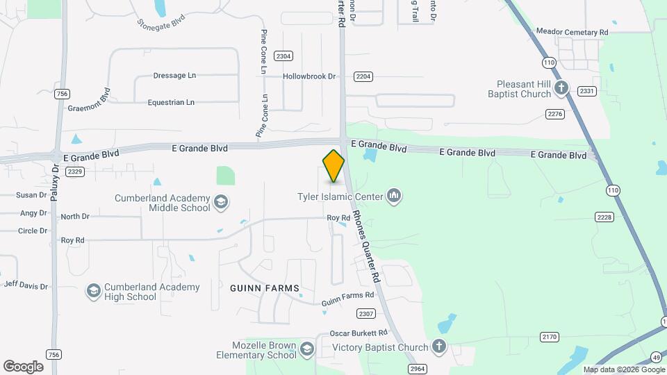 3315 Skyview Dr Map and Location Details