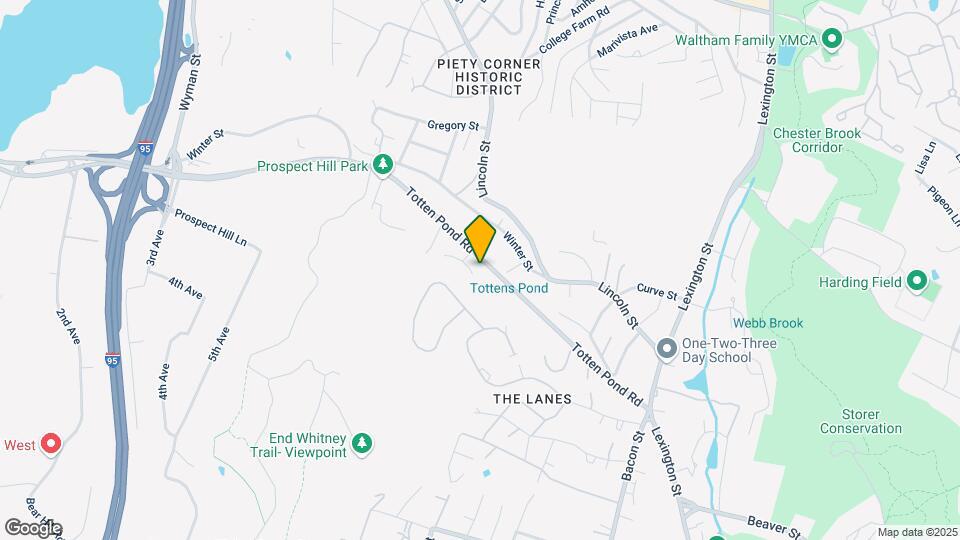 202 Totten Pond Rd Map and Location Details
