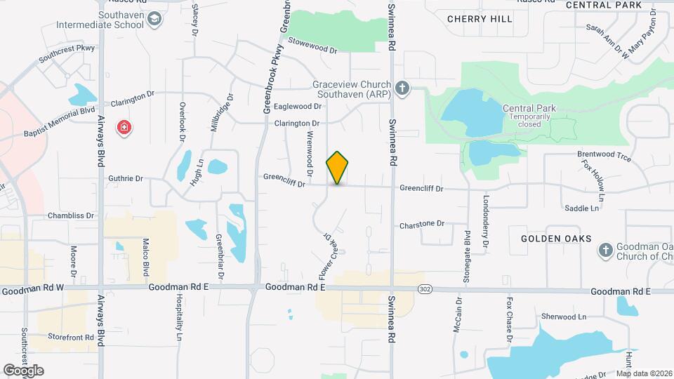 807 Greencliff Dr Map and Location Details