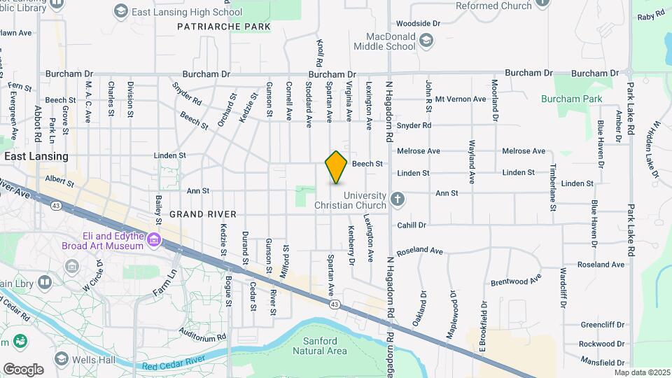 350 Spartan Ave Mapa y Detalles de la Ubicación