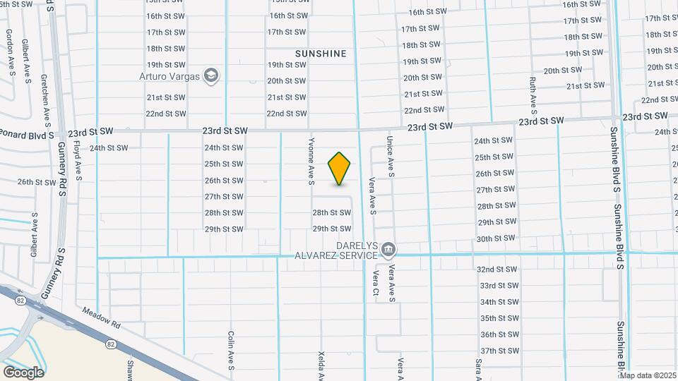 3708 27th St SW Map and Location Details