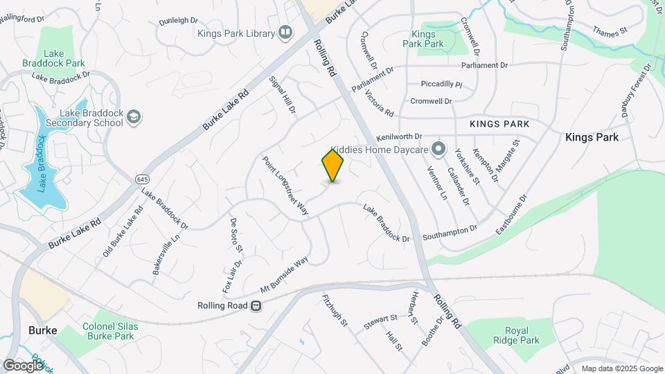 8931 Kenilworth Dr Map and Location Details