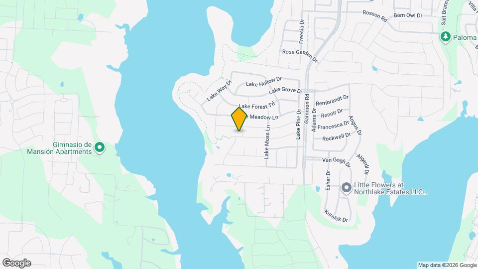 801 Lake Cypress Ln Map and Location Details