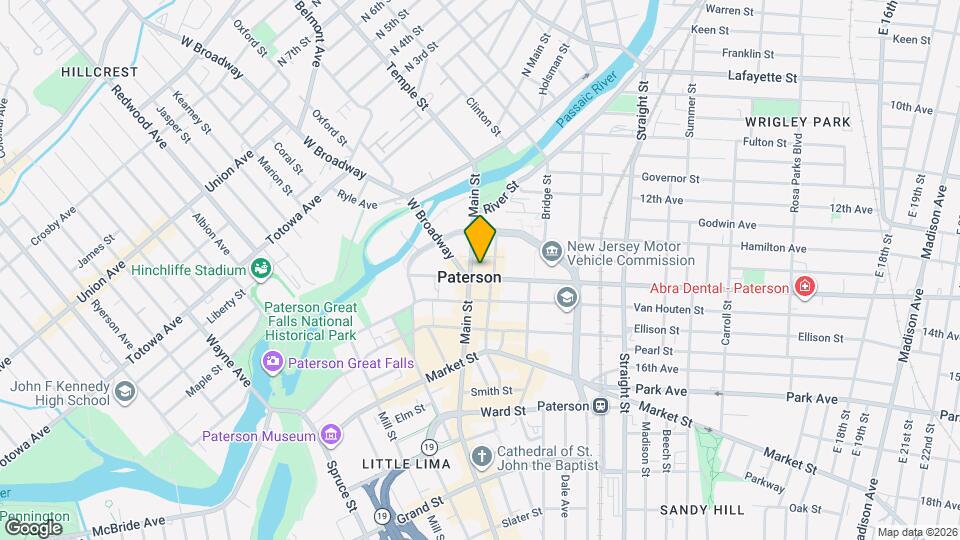 61 Broadway, Unit 1 Map and Location Details