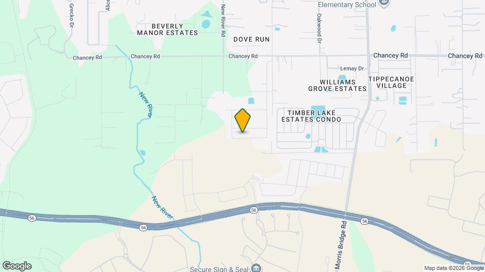 33853 Widman Way Map and Location Details