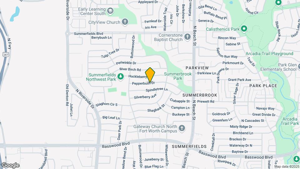 4204 Pepperbush Dr Map and Location Details