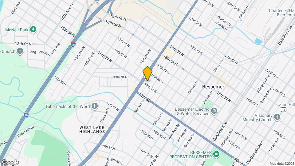 817 15th St N Map and Location Details