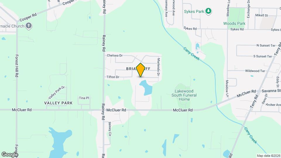 637 Briarcliff Cir Map and Location Details