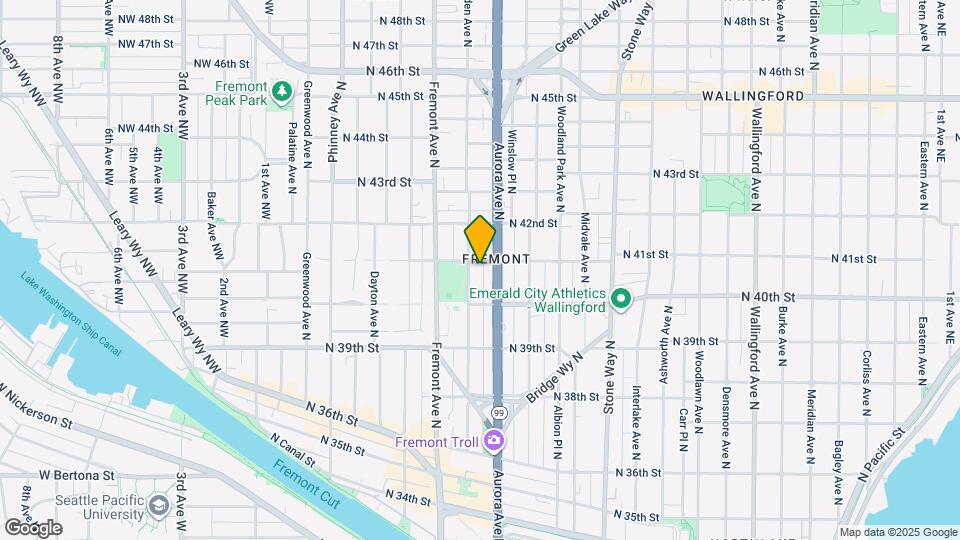 4036 Linden Ave N Map and Location Details