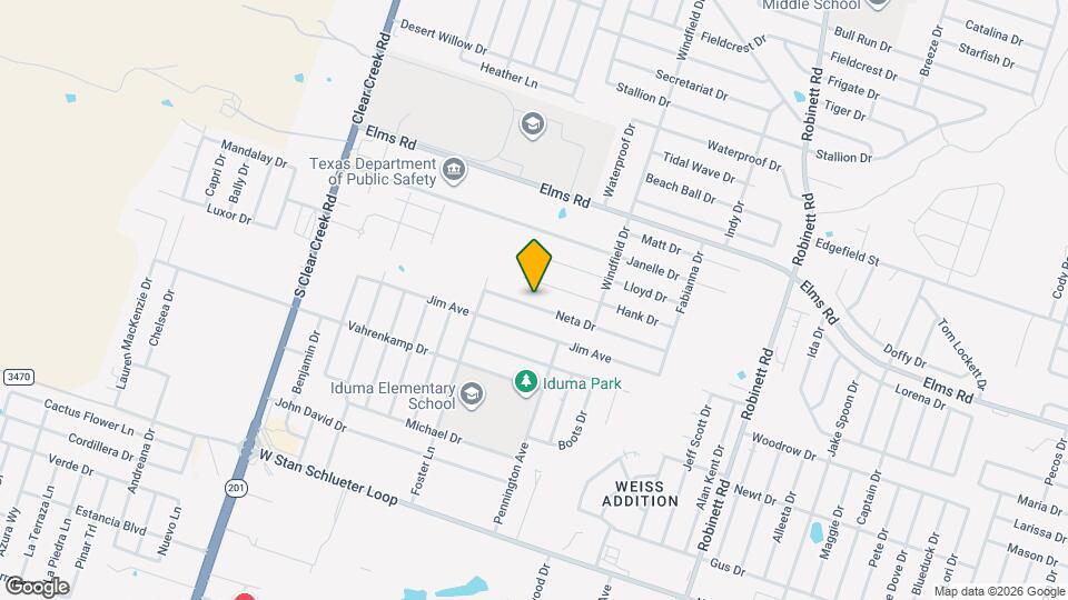 4607 Neta Dr Map and Location Details