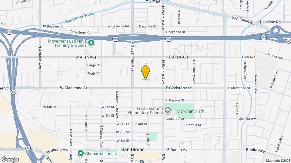 722 N Belleview Ave Map and Location Details