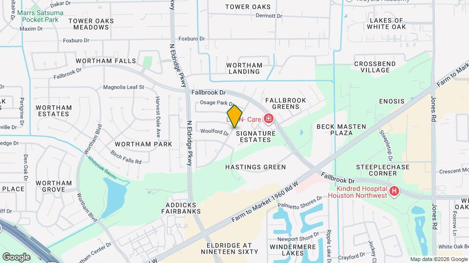 10726 Village Trail Dr Map and Location Details