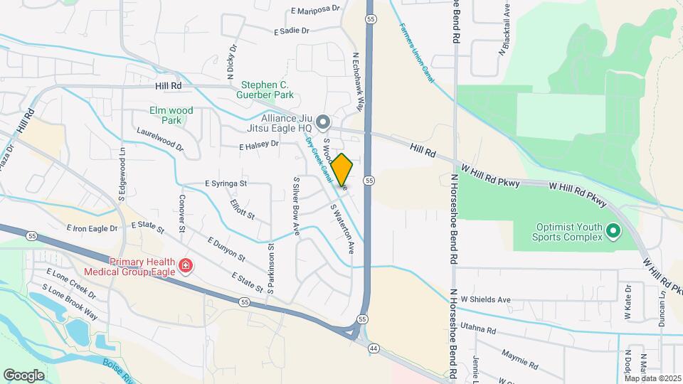 2664 E Bridgecreek Dr Map and Location Details