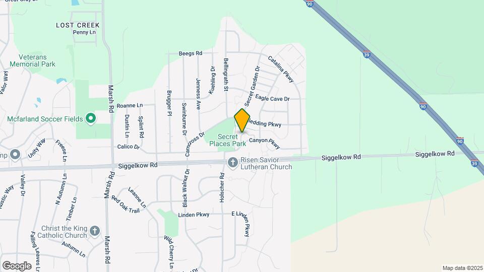 6044 Canyon Pkwy Map and Location Details