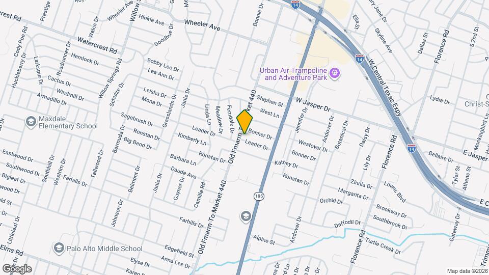 1311 Leader Dr Map and Location Details