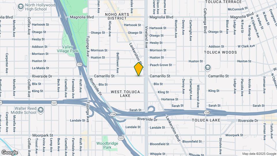 Camarillo Residentials Map and Location Details