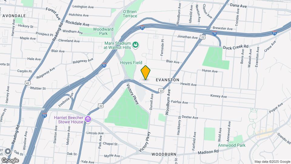 1516 Dixmont Ave Mapa y Detalles de la Ubicación