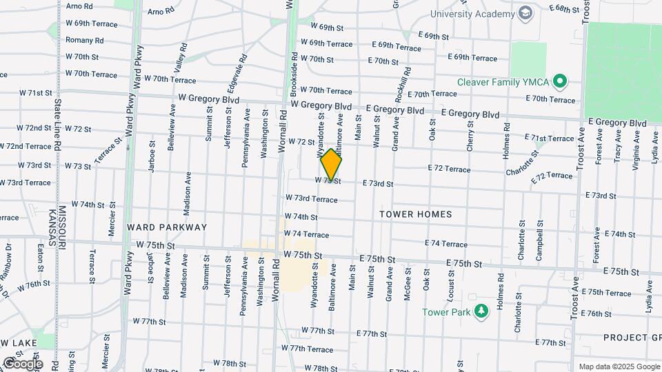 111 W 73rd St, Unit 111 Map and Location Details