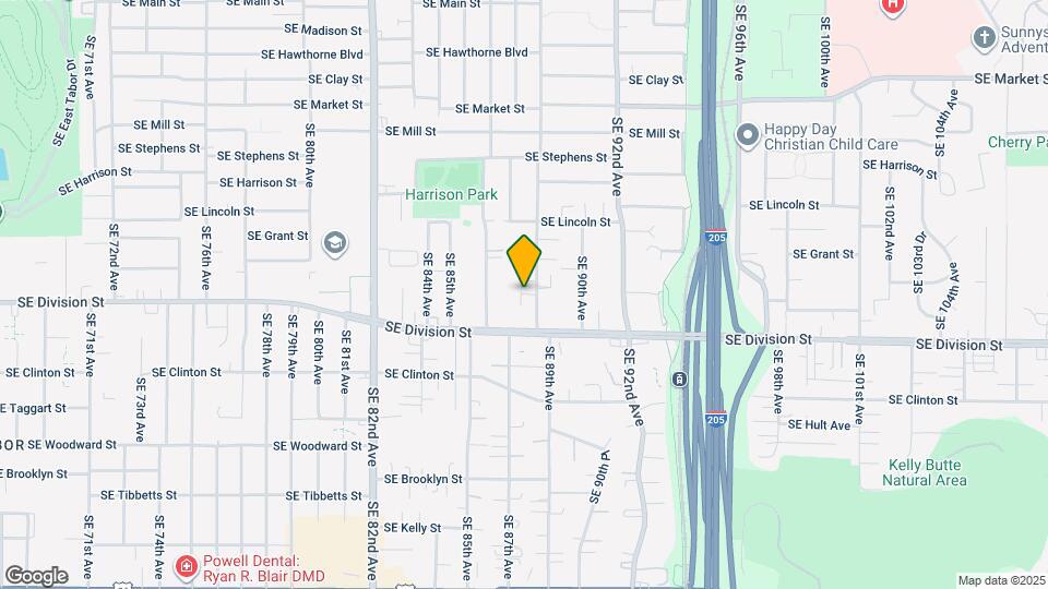 2349 SE 89th Ave Map and Location Details