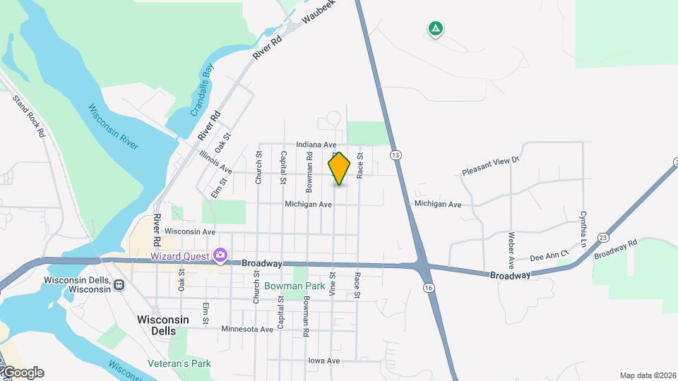 1016-1016 Vine St Map and Location Details