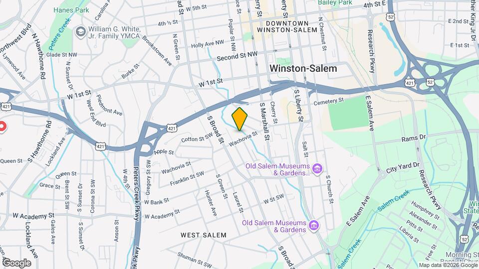 503 Wachovia St Map and Location Details