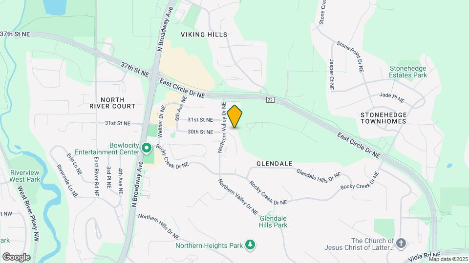 2932 Northern Slopes Ln NE Map and Location Details