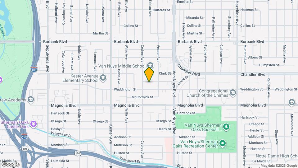 14638 Margate St Map and Location Details