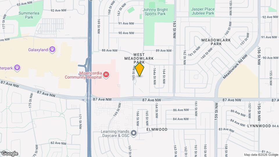 8745-8165 165 St NW Map and Location Details