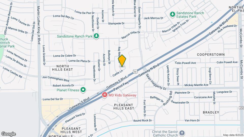 10932 Ray Mena Ln Map and Location Details