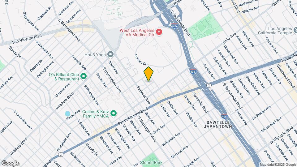 1430 Colby Ave Mapa y Detalles de la Ubicación