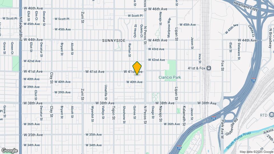 4034 Quivas St Map and Location Details