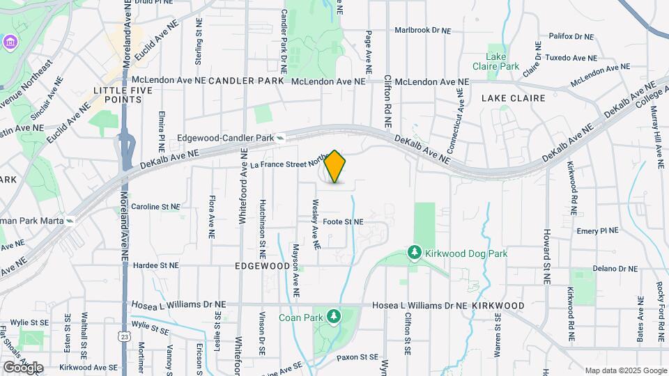 1566 New St NE Map and Location Details