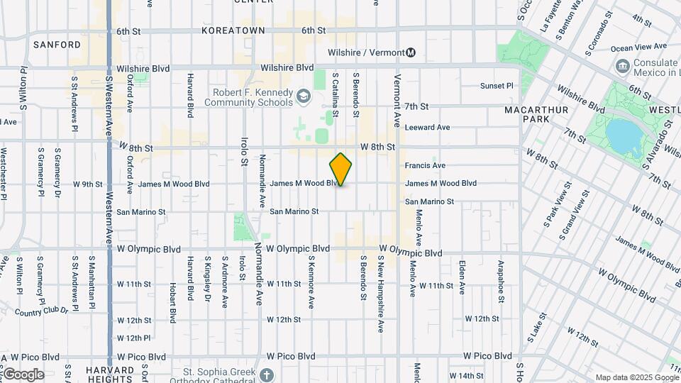 908-910 S Catalina St Map and Location Details