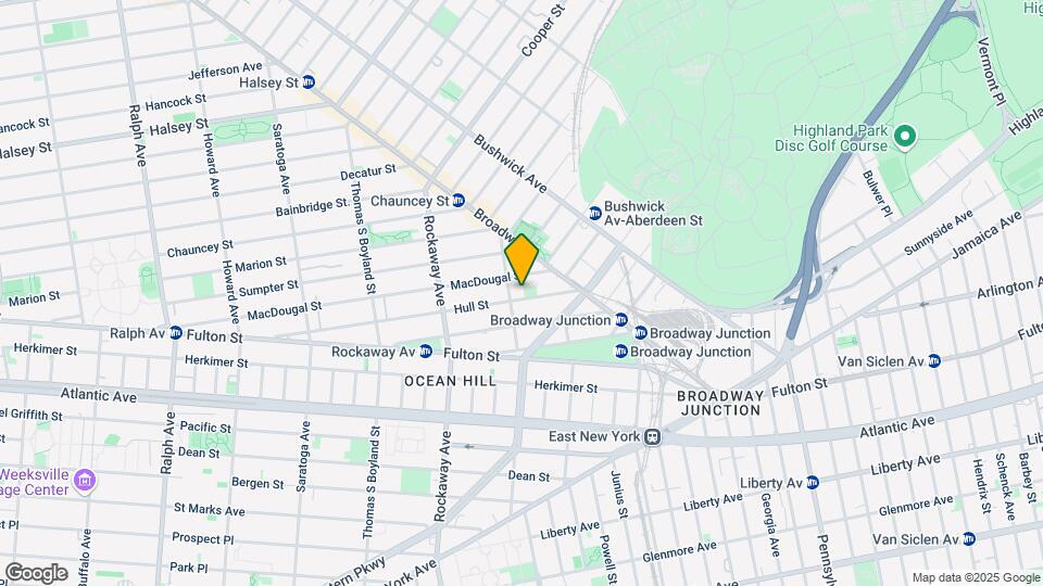 217 Hull St Mapa y Detalles de la Ubicación