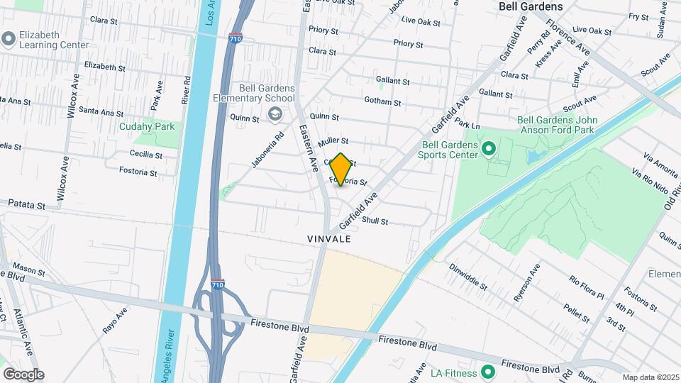 5819 Shull St Mapa y Detalles de la Ubicación