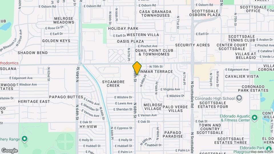 2801 N 68th St Map and Location Details